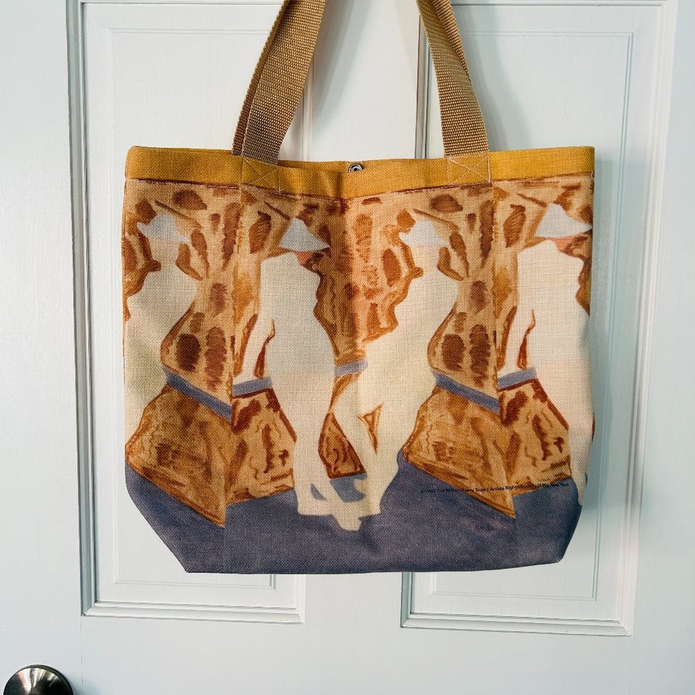 NEW without TAGS Tote with print of Two Figures by Milton Avery (1960) - Picture 2 of 9